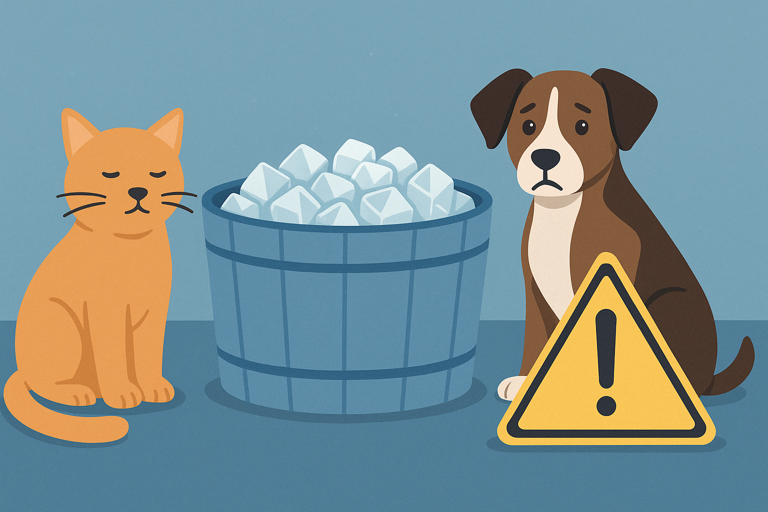 Would Your Dog or Cat Enjoy an Ice Plunge Tub? Risks and Safer Alternatives
