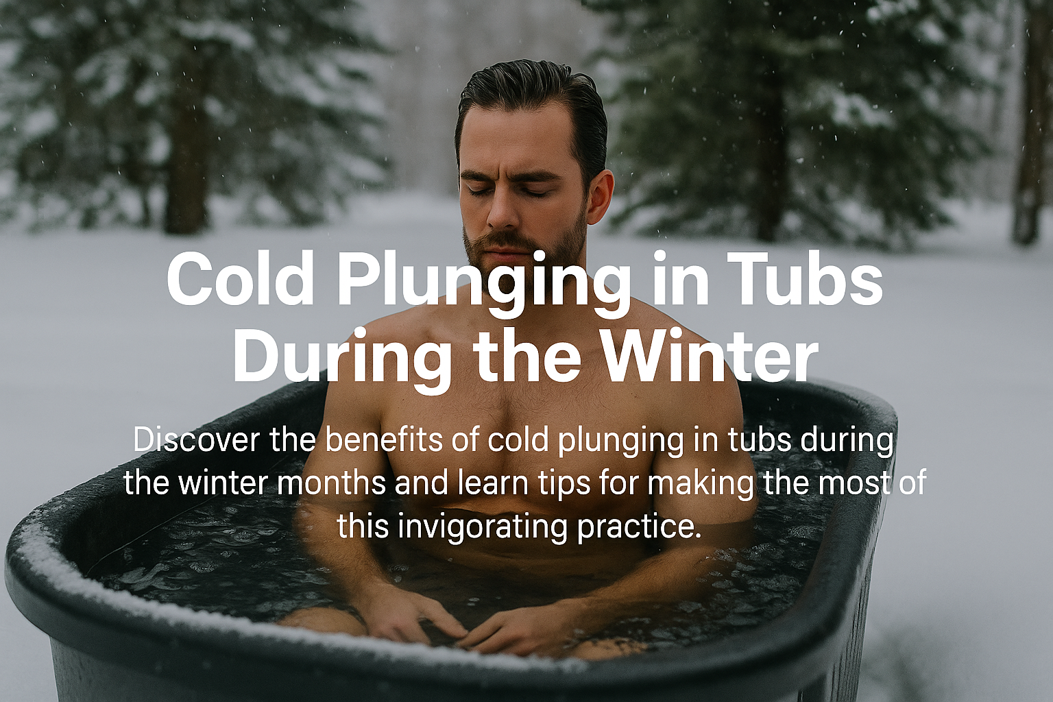 Cold Plunging in Tubs During Winter: Benefits, Risks, and Tips